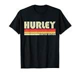 Vintage 1980s Graphic Style Hurley Virginia T-Shirt