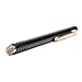 TruGlide Mesh Fiber Stylus with Microfiber Knit Tip for All Capacitive Touch Screen Tablets, iPad, and Smartphone (Black with Gold Clip)