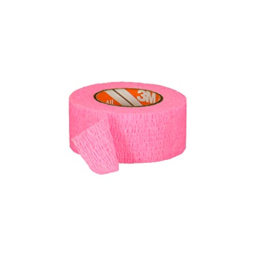 3M™ Coban™ NL Non-Latex Self-Adherent Wrap, 2081P, Pink, 1 in x 5 yd (2,5 cm x 4,5 m), 4 Rolls/Pack, 18 Packs/Case