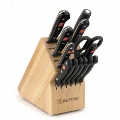 Wüsthof Gourmet 14-Piece Deluxe Knife Block Set Wüsthof Gourmet 14-Piece Deluxe Knife Block Set