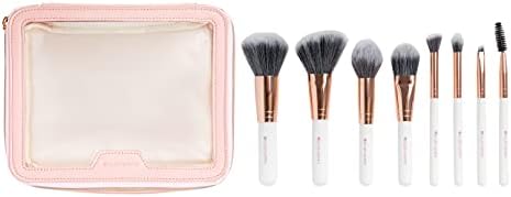 Exklusives Make-up-Pinselset, Rosa, Einheitsgröße