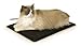 K&H Pet Products Extreme Weather Cat Heating Pad Outdoor, Heated, For Indoor and Outdoor Use Black Small 12.5 X 18.5 Inches 40W