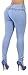 Curvify 764 Women's Butt-Lifting Skinny Jeans | High-Rise Waist, Brazilian Style (764, SkyBlue, 3)