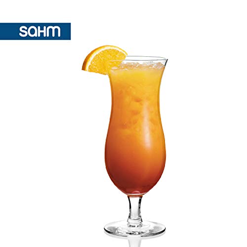 Sahm Hurricane Cocktail Gläser Set (12 STK) - 470ml Cocktail Longdrinkgläser Set - Ideal als Barkeeper Set, Milchshake… – Bild 3
