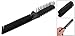 uxcell Portable Folding Hair Brush, Foldable Anti-Static Hair Comb for Women Men, Travel Double Headed Hair Hairdressing Tools for Cutting Home Barber, Black