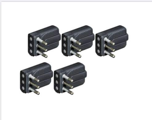 Bticino Set of 5 Space-saving 10A Black