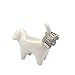 OYLZ Adorable Ceramic Dog Ring Holder Jewelry Trinket Holder Home Decoration