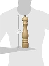 Peugeot Paris 30cm Salt Mill - Natural Wood - Classic Grind - Made in France view 3