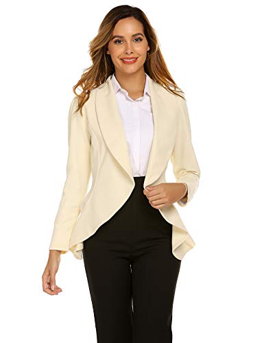 Beyond Classic Draped Blazer Open 