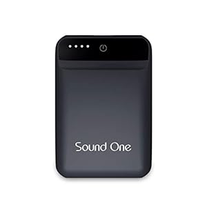 Sound One S1003 10000mAH Lithium Polymer Power Bank (Black)
