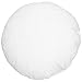 Stuffer Throw Pillow Insert Sham Form Polyester Round Circular White 14 Inch Diameter