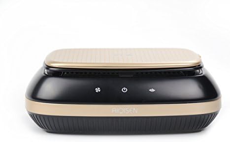 ANQISEN Wireless Chargeable Air Purifier Q7 Intelligent Automatic Air Cleaning System for Car Home Kicken,Portable Charge for Moblie Phone ,Mini Size