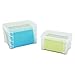 Advantus 40305 Super Stacker Storage Boxes, Hold 500 4 x 6 Cards, Plastic, Clear