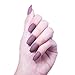 Laza 96 Pcs Colorful Fake Nails 4 Pack Coffin Ballet Purplish Red Madder Prune Mulberry Full Cover Medium Matte Artificial Acrylic Nails - Carmine Rose