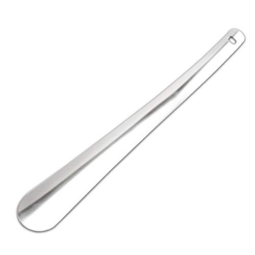 Shoe Horn Shoehorn Metal Shoe Horns - 12 Inch Long Shoe Horn, Heavy Duty Stainless Metal Shoe Horn for Men Women Kids Seniors - Thumbnail 5