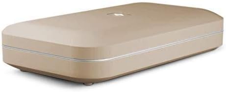 PhoneSoap 3 UV Sanitizer & Charger Third-Generation, Full-Service Treatment - Gold
