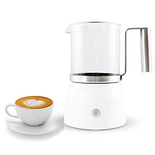 Milchaufschäumer, Doppelwandelektro Milch Dampfer mit heißer oder kalter Milch Aufschäumen Funktionen, Reglern, Leiser…