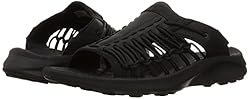 KEEN Uneek SNK Slide Black/Black 9 D