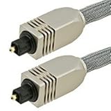 12ft Premium Optical Toslink Cable w/ Metal Fancy Connector [Electronics]