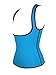LAZAWG Womens Slimming Sweat Vest Hot Neoprene Shirt Body Shapers for Weight Loss Blue XXX-Large