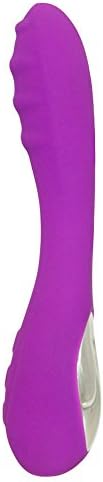 Personal Massage Stick Vibrator, 7 Mode Handheld Heated Waterproof Rechargeable Silicone Electric Wand Massager (Purple)