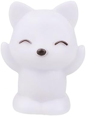 Led Night Lights Colorful Flash Led Lamp Romantic Decoration Night Light Night Light Smoko Kawaii Lamp Nightlight Ambient 1Pc(Fox)