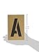 HY-KO Products ST-8 Number & Letter Stencils, 8 Inch, Tan