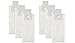 VacFlow Kenmore HEPA TYPE O & U Cloth Vacuum Bags for Upright Vacs, Panasonic Type U-2 Vacuum Bags (6 Bags)