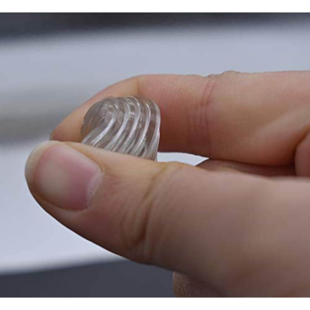 Clear Glass Table Top Bumper NON Adhesive ,Glass Spacer,2mm Thickness