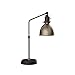 Amazon Brand – Rivet Industrial Metal Adjustable Table Lamp, Bulb Included, 19