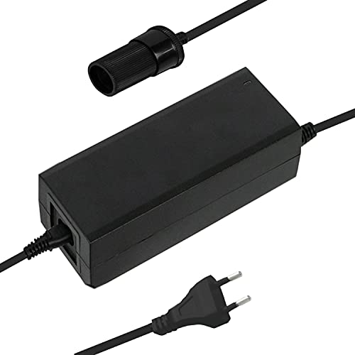PARCO AC to DC Converter 12V 5A 75W 220-230V to 12V Car Cigarette Lighter Socket AC/DC Power Adapter Power Supply for Car Vacuum Cleaner Car Fan Car Air Purifier Car MP3 Other Car Devices Under 75W