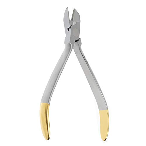 Orthodontic Hard Wire Cutter Pliers - Tungsten Carbide Tip, Stainless Steel, 3-Year Warranty