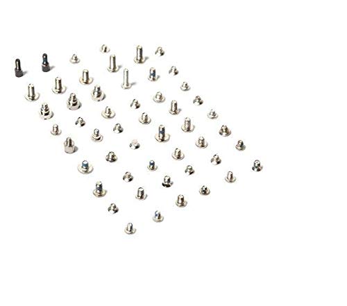 Smartex® Full kit of screws compatible with iPhone 5C - black