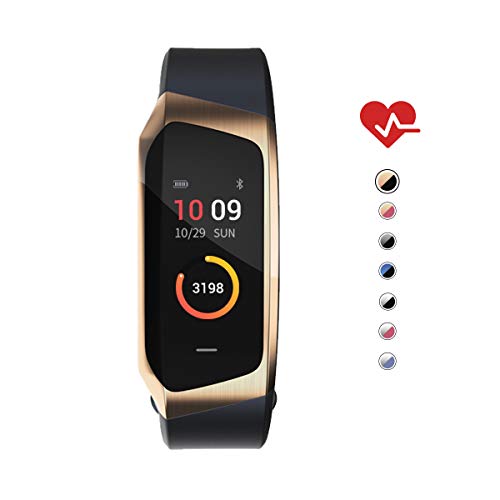 AOE Fitness Tracker with Heart Rate, Blood Pressure, Calories, Pedometer, Sleep and Call/SMS Monitor AOE Fitness Tracker with Heart Rate, Blood Pressure, Calories, Pedometer, Sleep and Call/SMS Monitor