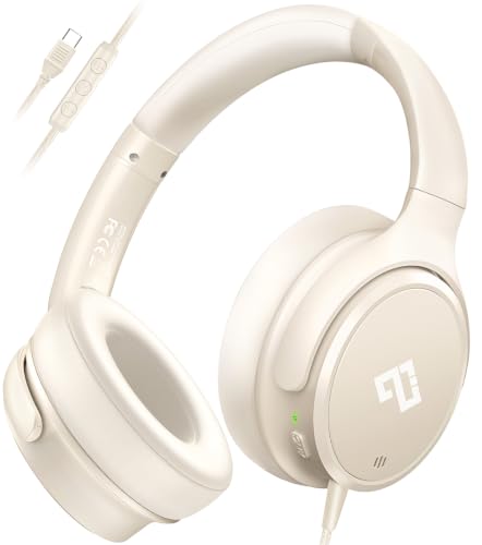 INFURTURE USB-C Noise Cancelling Headphones White