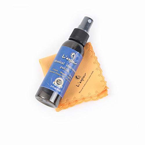 Pstars 60 ML Premium Guitar String Oil Cleaner Guitar Fingerboard Cleaner Tool Guitar Cleaner for Musical Instrument Surface Cleaning and Maintenance, brightening