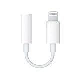 Generic Lightning-AUX-Adapter 8 Pin Lightning to 3.5mm AUX port for Apple iPhone 7, 7 Plus White
