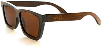 RawWood Cruisers Polarized Bamboo Wood Sunglasses