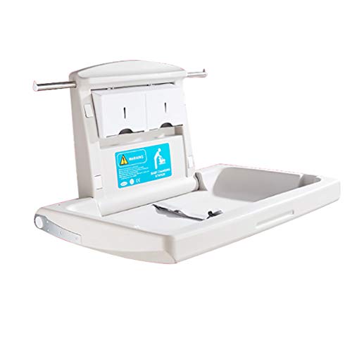 baby changing table unit,Change table,Wall-mounted foldable multi-function safety seat,Suitable for hotels/shops/family/sports venues(Infant room)