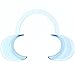 20-Pack Cheek Retractors for the Mouth Guard Game - Dental-grade C-Shape Mouthpieces for Adults and Kids,10 Medium ,10 Small)
