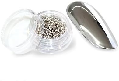 Parker Beauty - Premium Silver Chrome Mirror Nail Powder - 2g