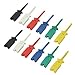 12pcs Multimeter SMD IC SOIC Mini Test Clip Hook Grabbers Probe Jumper