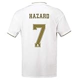 #7 Hazard Soccer Jersey Real Madrid 2019-2020 Season Home Mens Jersey White