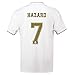 #7 Hazard Soccer Jersey Real Madrid 2019-2020 Season Home Mens Jersey White