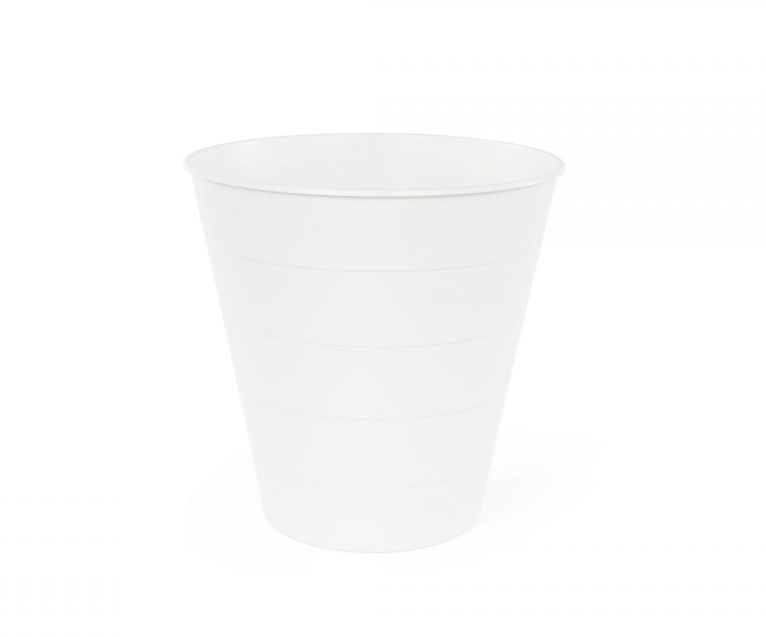 Ikea Plastic Trash Can Bin,10 liters, White, 29 x 29 x 28 cm