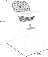 Graco Snack N' Stow Highchair Parade Fashion Compact Fold 5.4kg view 7