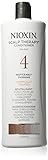 Nioxin System 4 Cleanser & Scalp Therapy for Fine Treated Hair Duo Set, 33.8 oz for each bottle