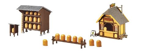 Faller 130378 Bee-Keeping/Honey Stand HO Scale Building Kit
