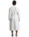 TowelSelections Turkish Bathrobe Waffle Kimono Robe for Women and Men Small/Medium Ivory