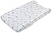 Trend Lab Safari Chevron Animals Changing Pad Cover, Black/White